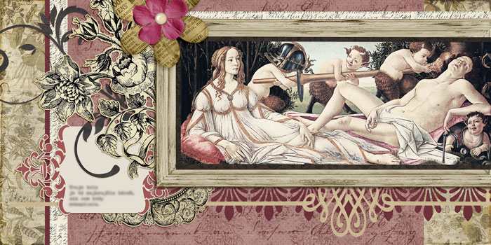 Poetry book :: Botticelli