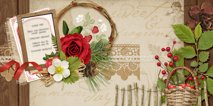Poetry book :: Strawberries