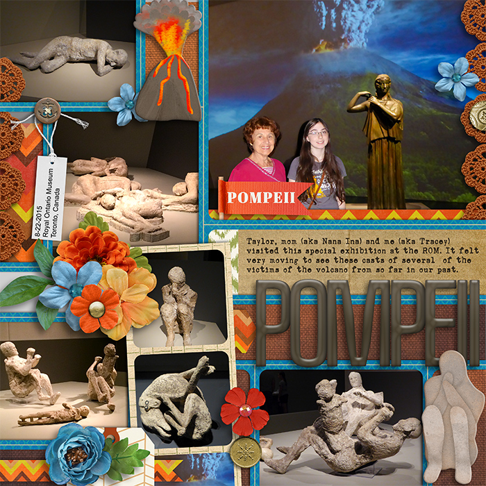 Pompeii Exhibit at the ROM