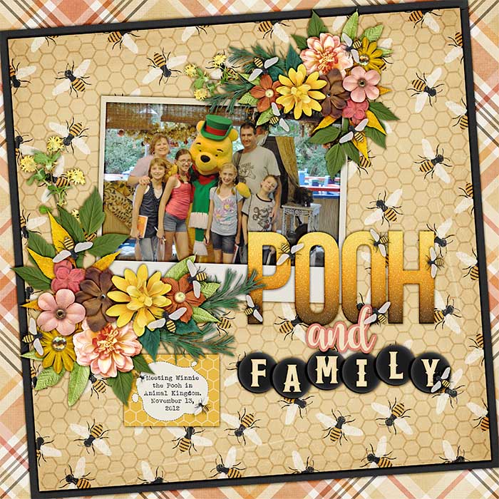 Pooh and family