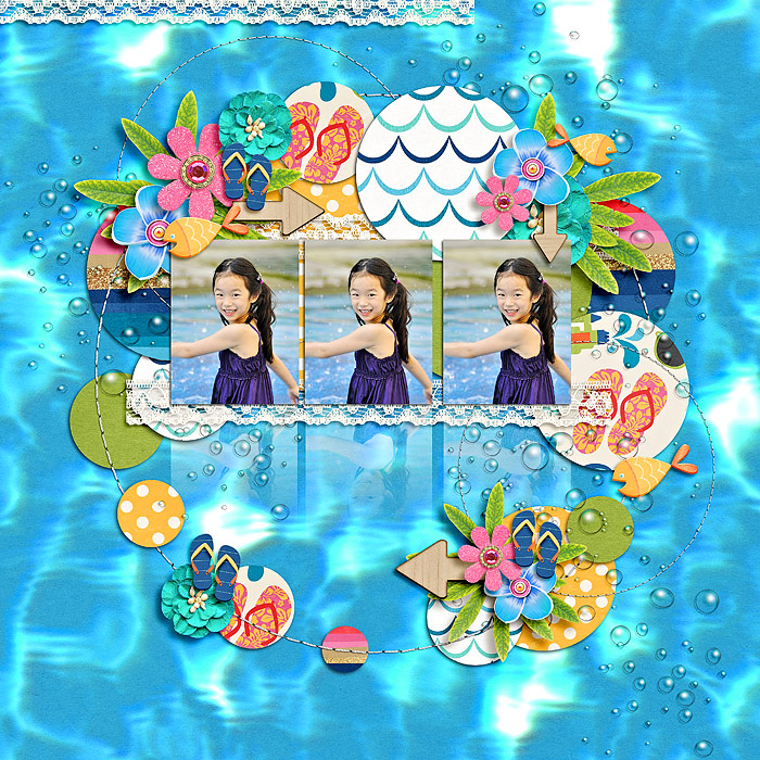 pool time