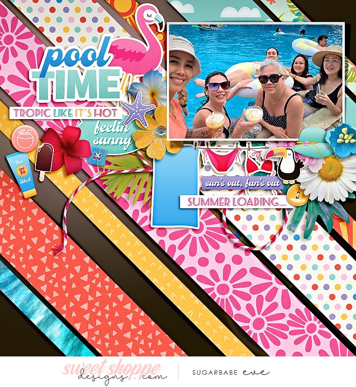 pool time