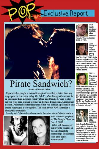 POP Challenge 1: Pirate Sandwich?
