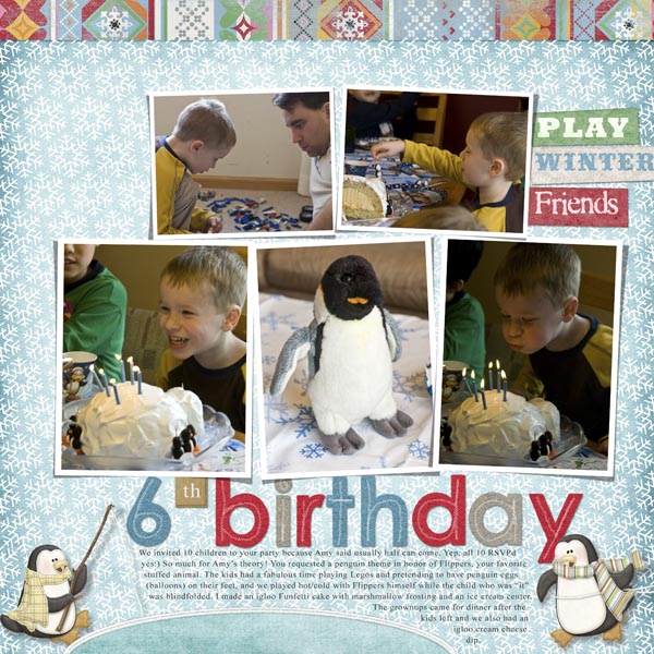 Portfolio #22 - 6th Birthday