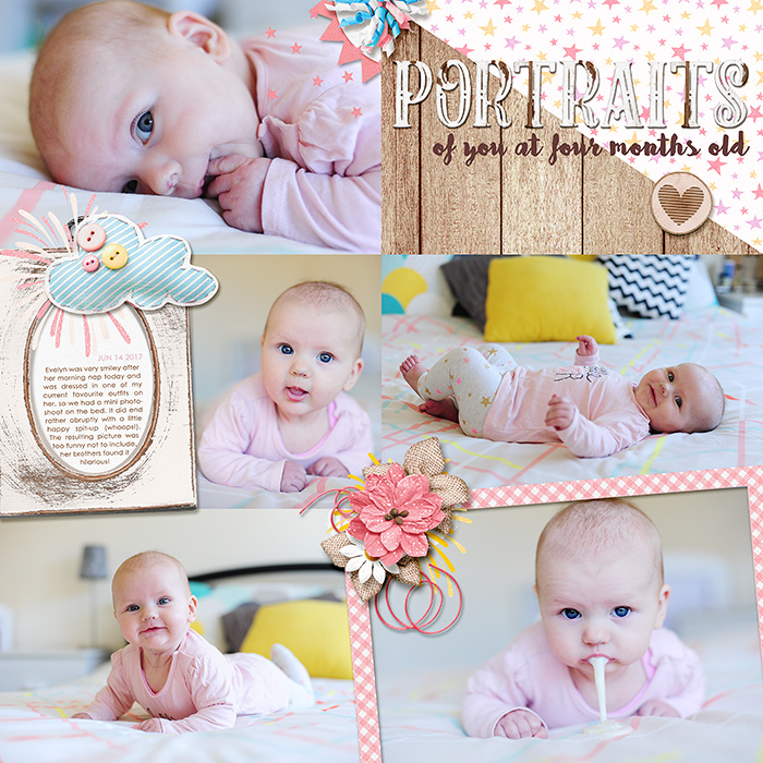 Portraits at 4 Months