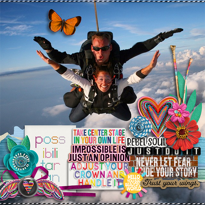 Possibilitarian - skydiving niece