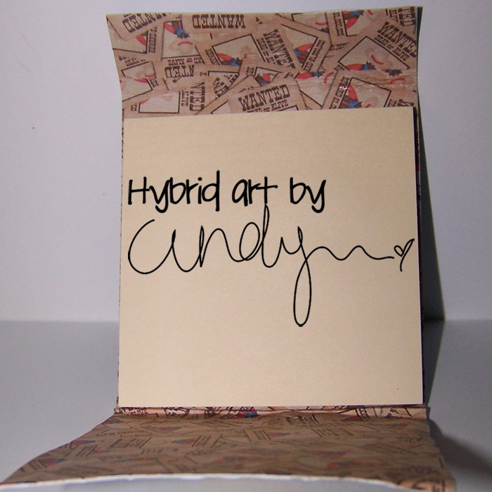 Posted Post It Holder Inside