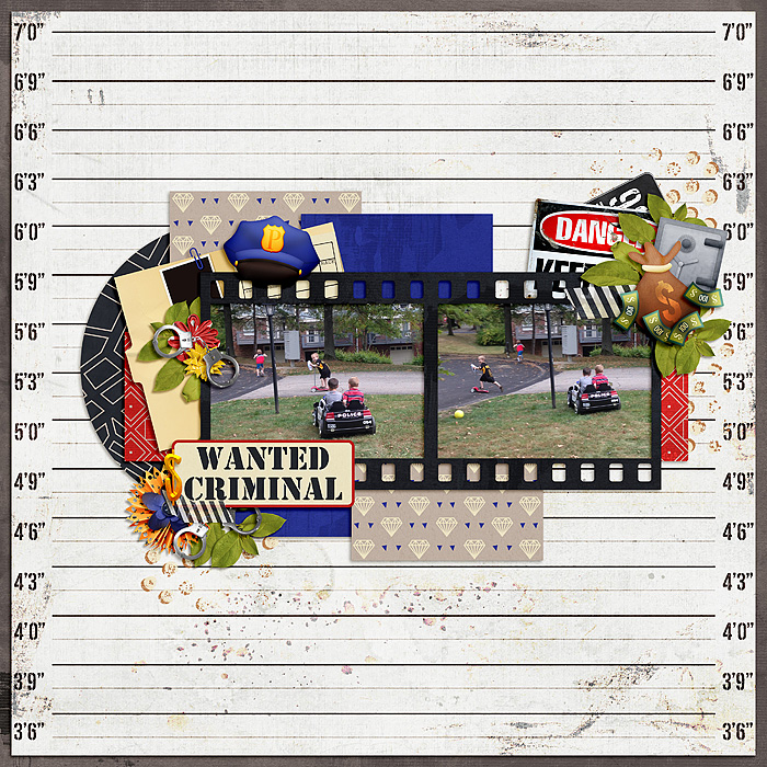 Power Wheel Police Hunt