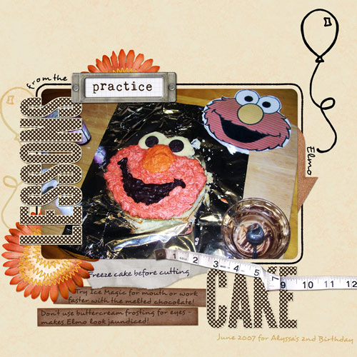 practice cake