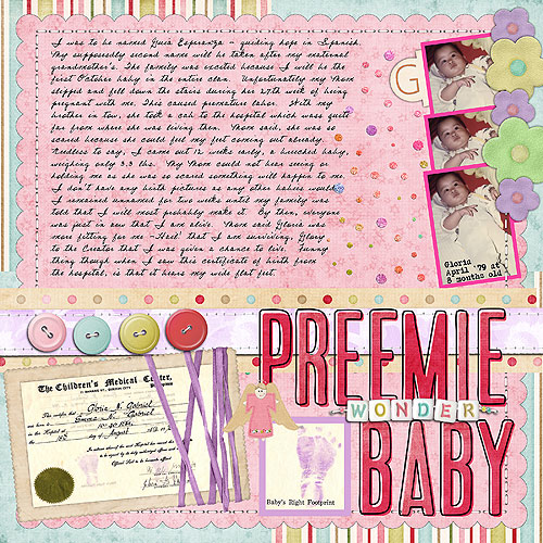 Preemie Wonder Baby