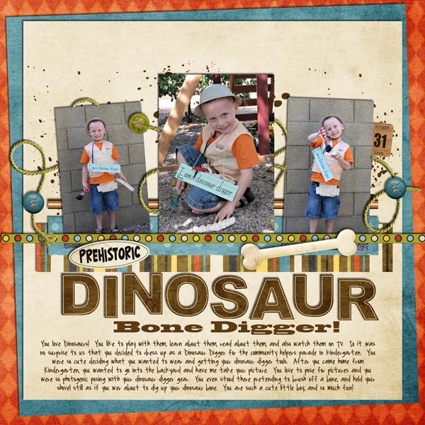 Prehistoric Dinosaur Digger
