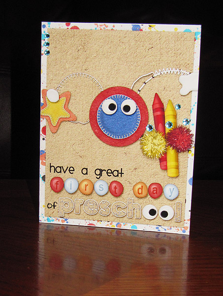 Preschool Card