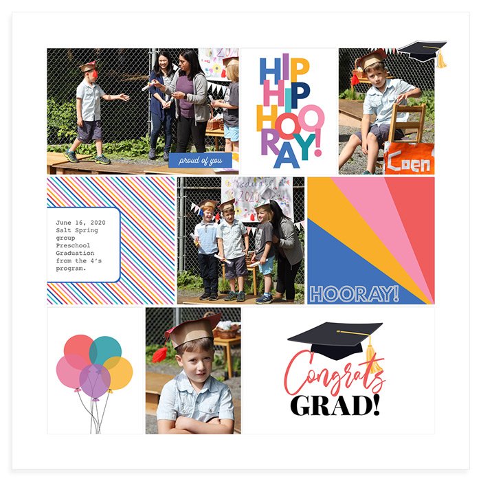PRESCHOOL GRAD!