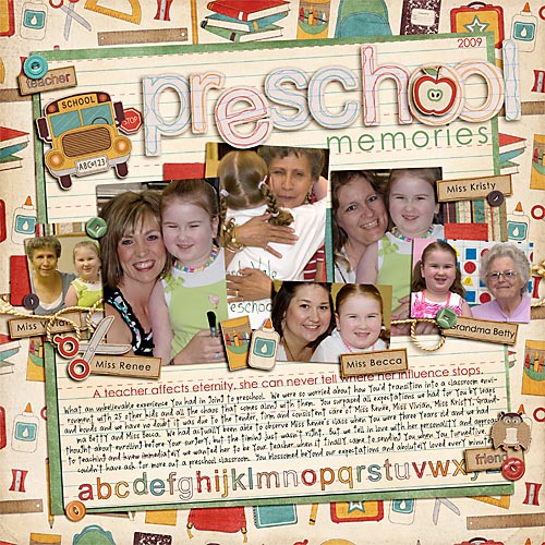 * Preschool Memories *