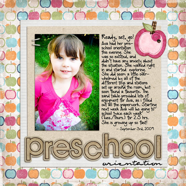 Preschool Orientation