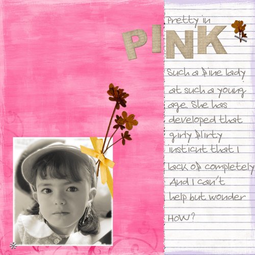 Pretty in pink