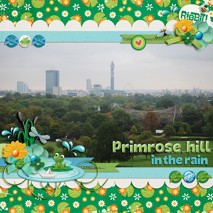Primrose Hill in the rain