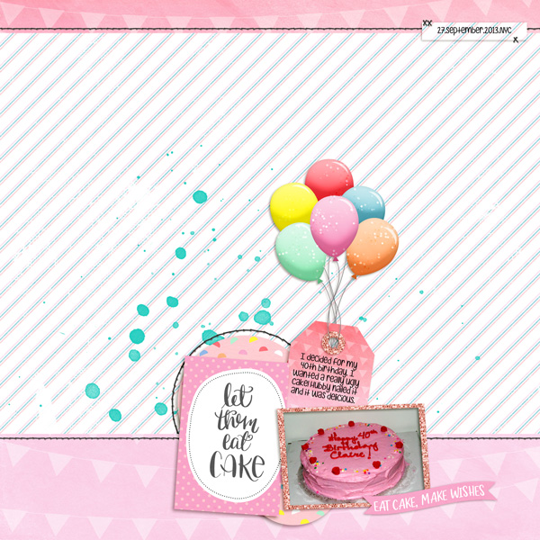 Product: February 2021 - 40th Birthday Cake