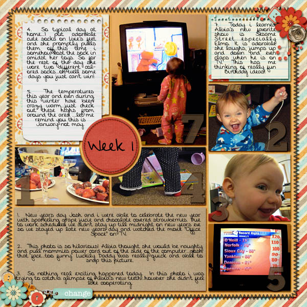 Project 365 week 1 (right page)