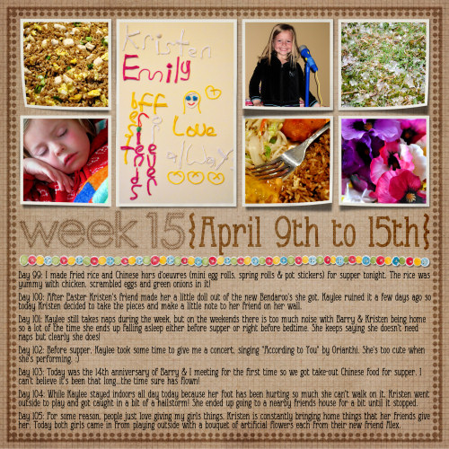 Project 365 Week 15