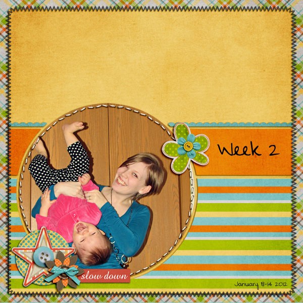 Project 365 week 2 (left page)