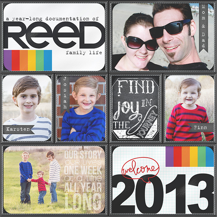 Project Life 2013: Cover