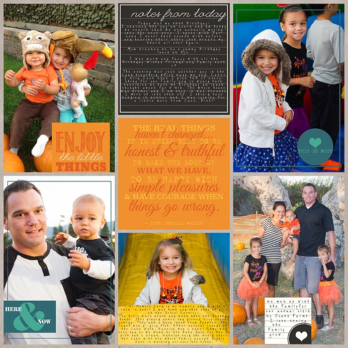 Project Life 2013 Week 43- Right