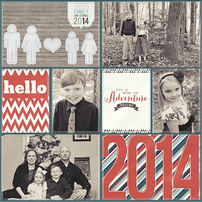 Project Life 2014 Title Page