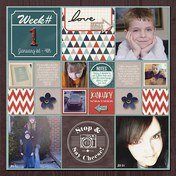 Project Life 2014 - Week 1