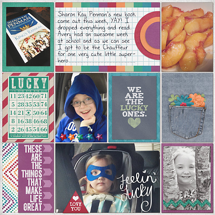 Project Life 2014 Week 10 Right