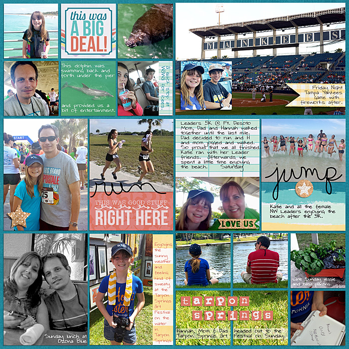 Project Life 2014: Week 14 right
