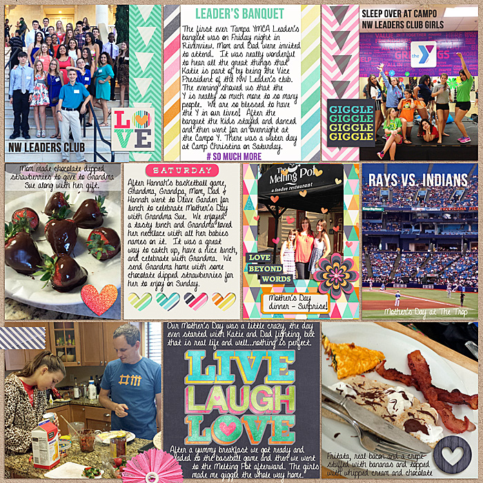 Project Life 2014 - Week 19 Right