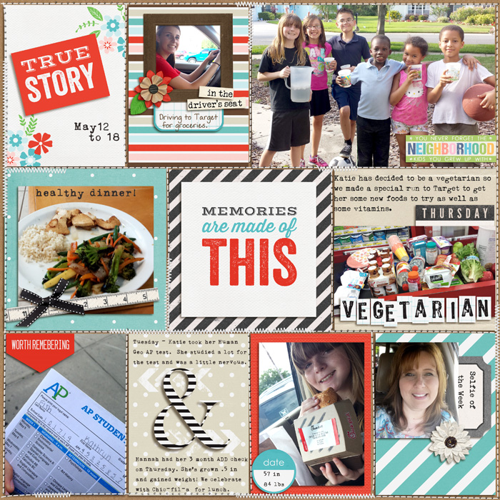 Project Life 2014 - Week 20 Left