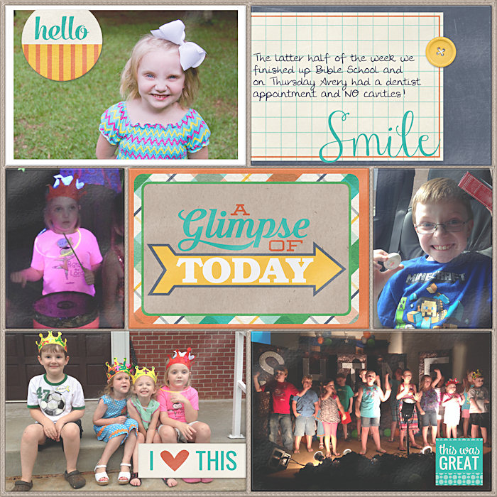 Project Life 2014 Week 26 Right