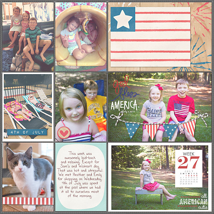 Project Life 2014 Week 27 Right