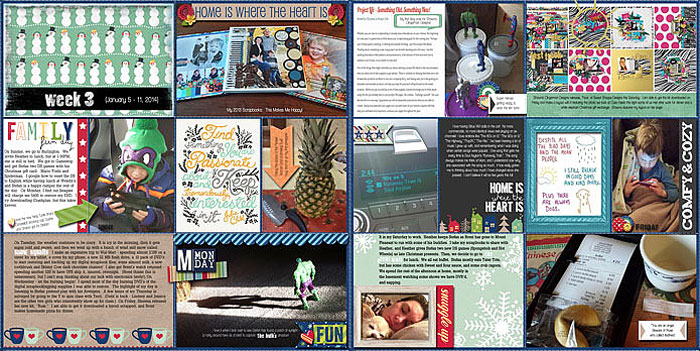 Project Life 2014 - Week 3