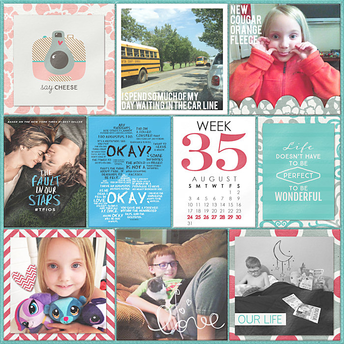 Project Life 2014 Week 35 Right