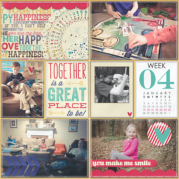 Project Life 2014 Week 4 Right