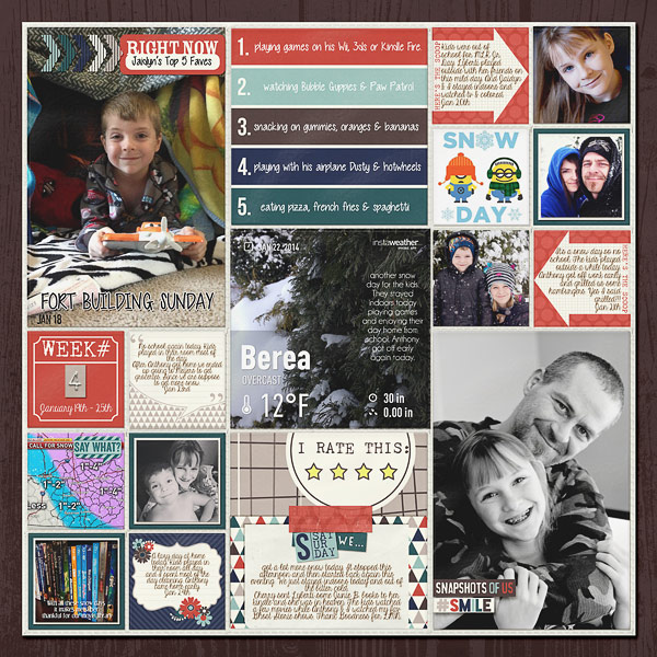 Project Life 2014 - Week 4