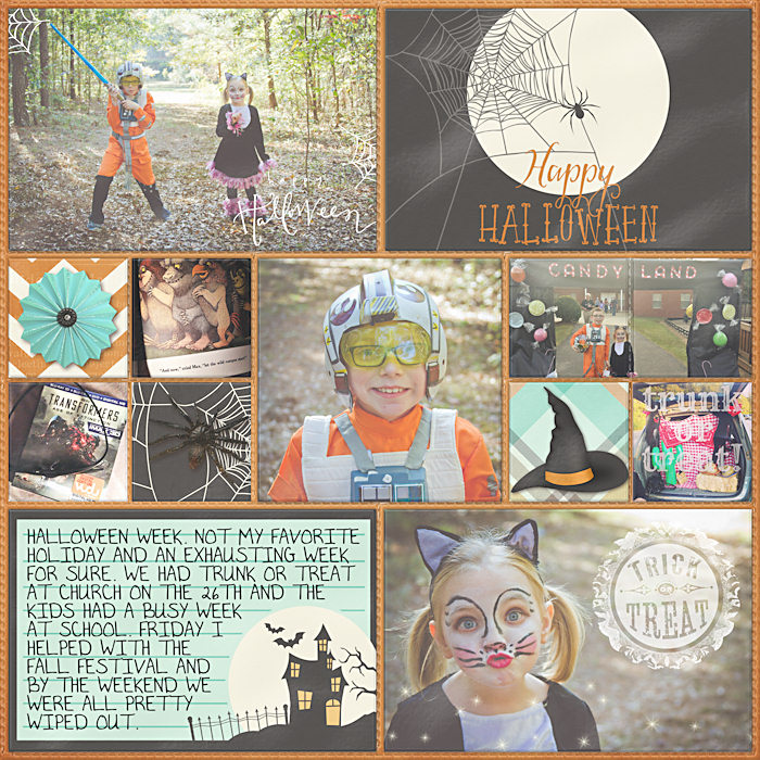 Project Life 2014 Week 44 Left