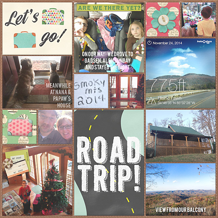 Project Life 2014 Week 48 Left