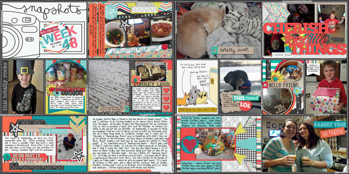 Project Life 2014 - Week 48