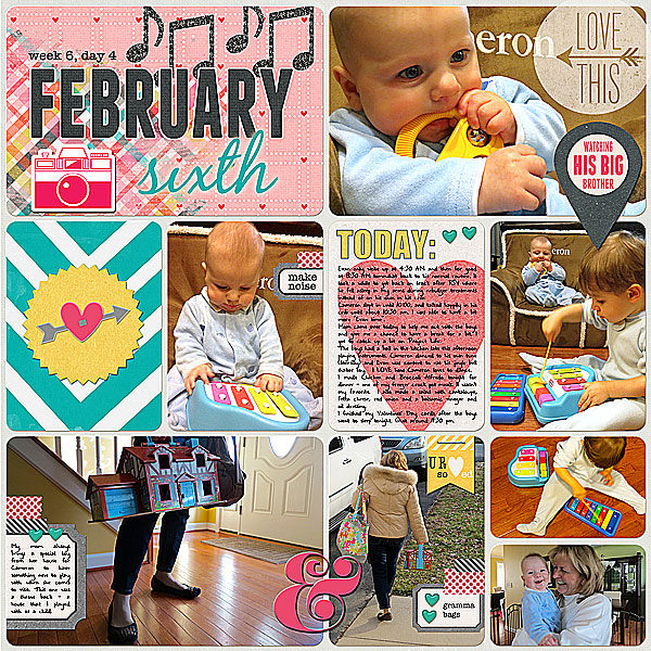 Project Life 2014 (Week 6, Day 4): The Sound of Music