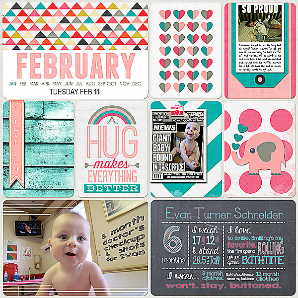 Project Life 2014 (Week 7, Day 2): 6 Month Checkup