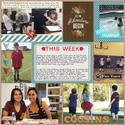 Project Life 2014 - Week 8 Right