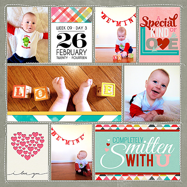 Project Life 2014 (Week 9, Day 3): Valentine's Photo Shoot