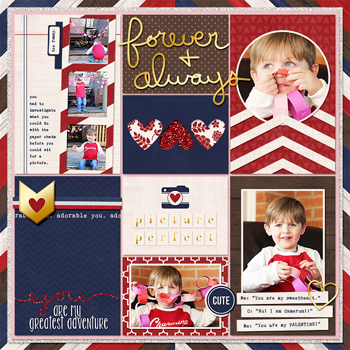 Project Life 2015: Pocket Life February - Wed Feb 11 - RIGHT