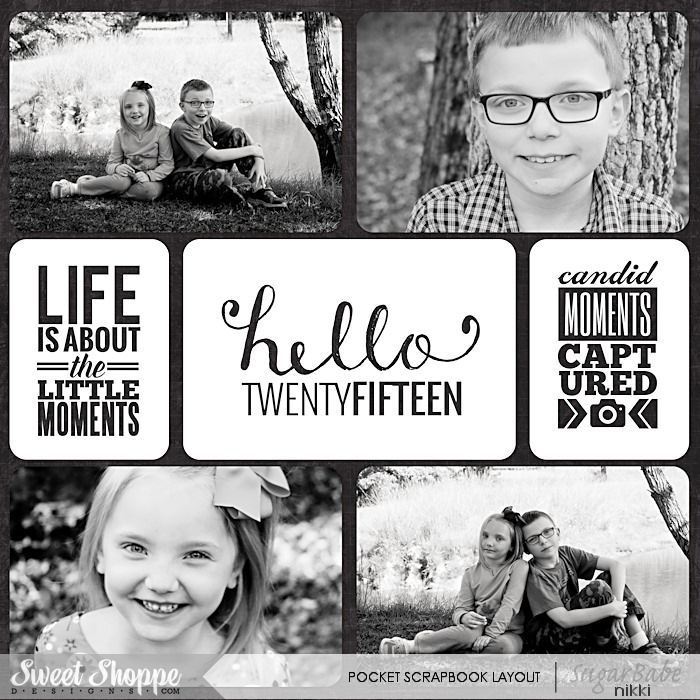 Project Life 2015 Title Page