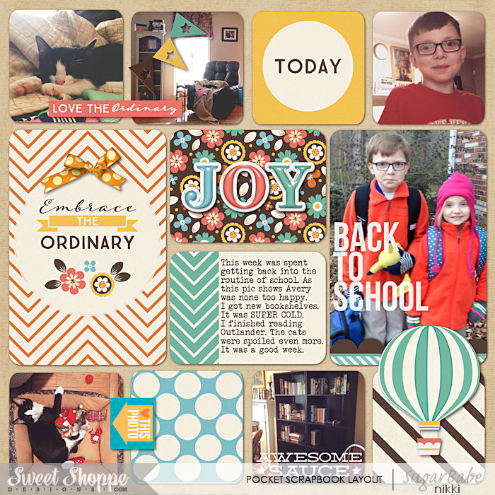 Project Life 2015 Week 2 Left