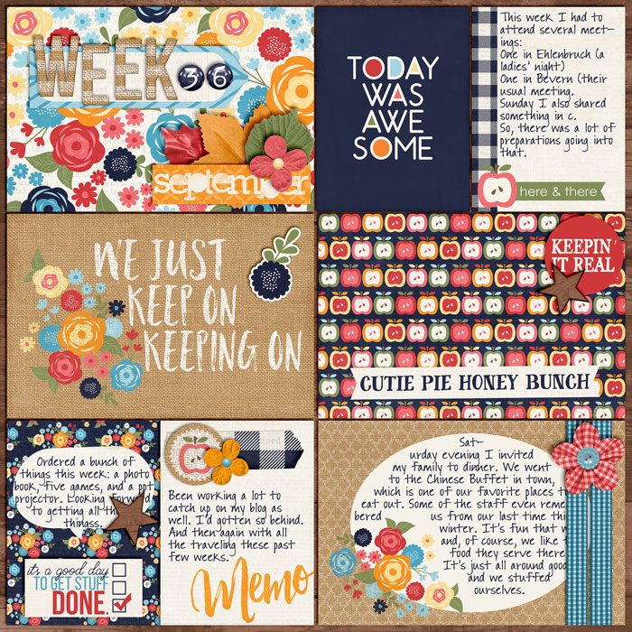Project Life 2015 - Week 36